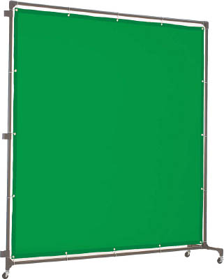 ＴＲＵＳＣＯ　溶接遮光フェンス　２０２０型接続　緑＿