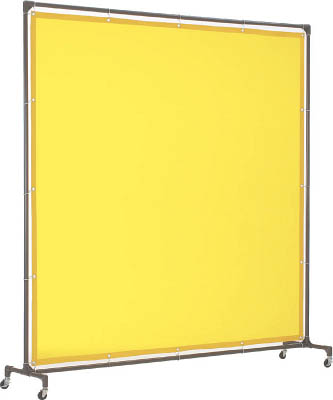 ＴＲＵＳＣＯ　溶接遮光フェンス　２０２０型単体　黄＿