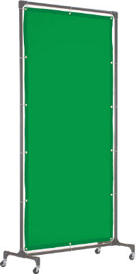 ＴＲＵＳＣＯ　溶接遮光フェンス　１０２０型単体　緑＿