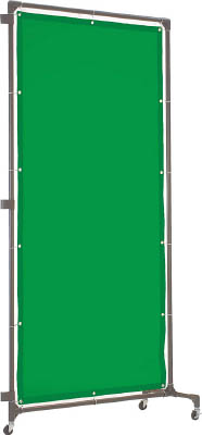 ＴＲＵＳＣＯ　溶接遮光フェンス　１０２０型接続　緑＿