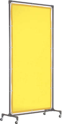 ＴＲＵＳＣＯ　溶接遮光フェンス　１０２０型単体　黄＿