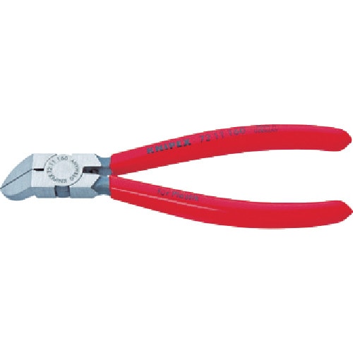 ＫＮＩＰＥＸ　７２１１－１６０　プラスチック用ニッパー　４５度＿