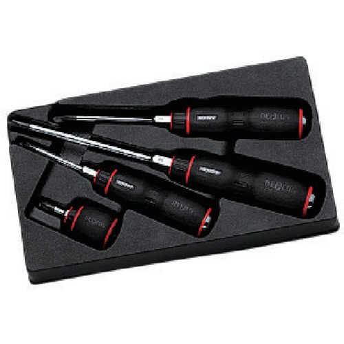 ネプロス　樹脂柄クロスドライバセット［４本組］＿