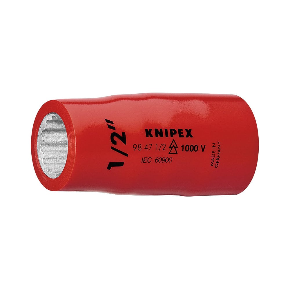 ＫＮＩＰＥＸ　１０００Ｖ　１／２差込　インチサイズ　絶縁ソケット　５／８　９８４７－５／８