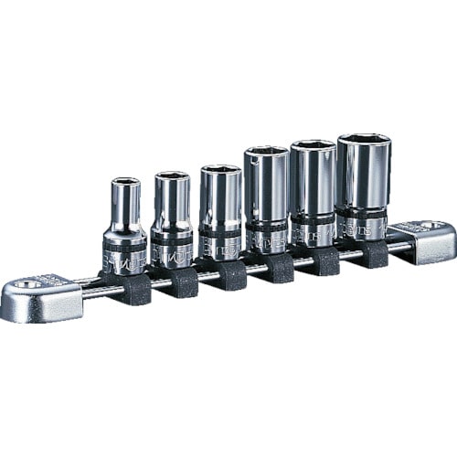 ネプロス　９．５ｓｑ．セミディープソケットセット［６コ組］＿