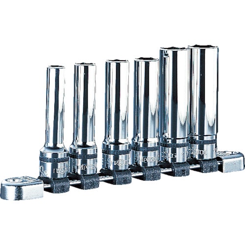 ネプロス　１２．７ｓｑ．ディープソケットセット［６コ組］＿