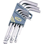 ＴＯＮＥ　マスターツールボールポイントＬ形レンチセット　ＢＳ９００＿