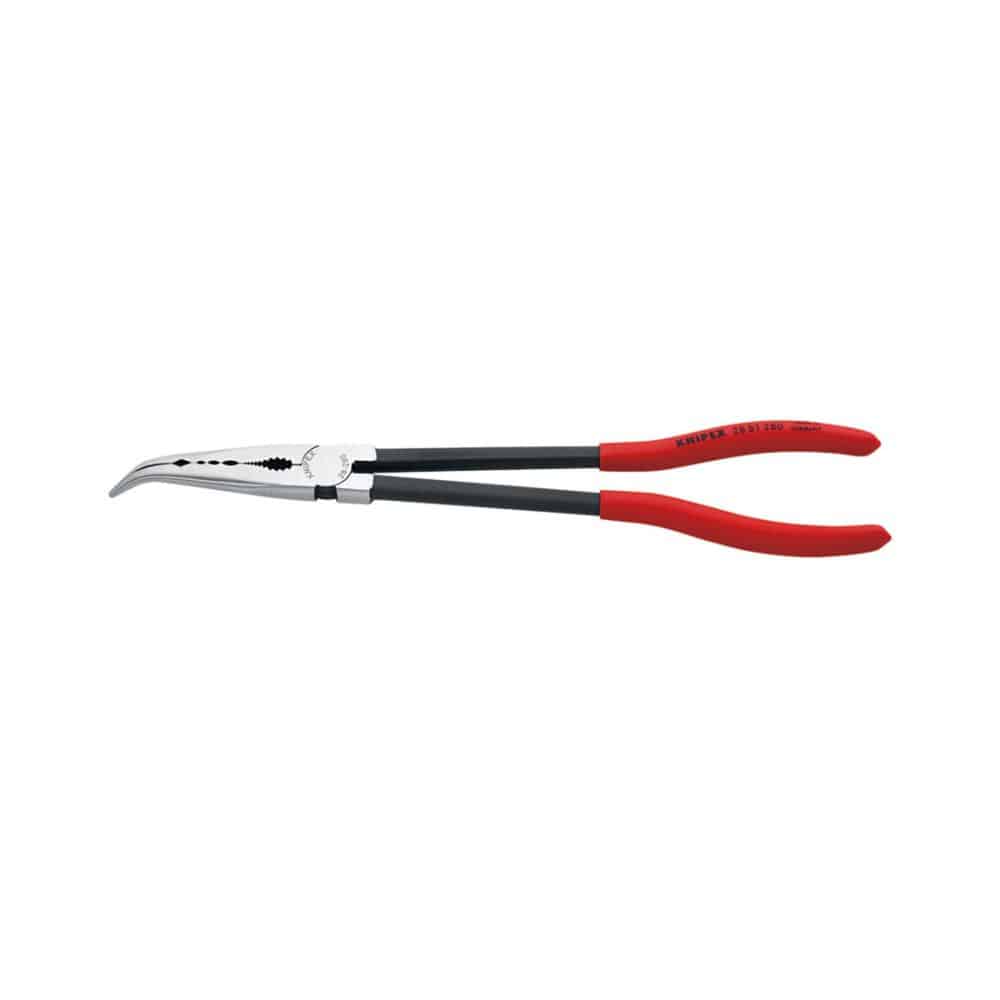 ＫＮＩＰＥＸ　ロングリーチ　ベントニードルノーズプライヤー　２８０ｍｍ　　２８８１－２８０