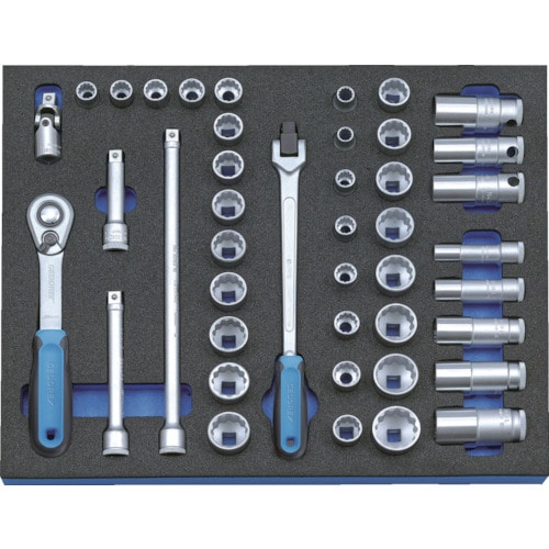 ＧＥＤＯＲＥ　ソケットレンチセット３／８　２００５ＣＴ２‐Ｄ３０＿