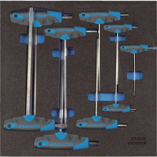 ＧＥＤＯＲＥ　Ｔ型六角棒レンチセット　１５００ＣＴ２‐ＤＴ２１４２＿