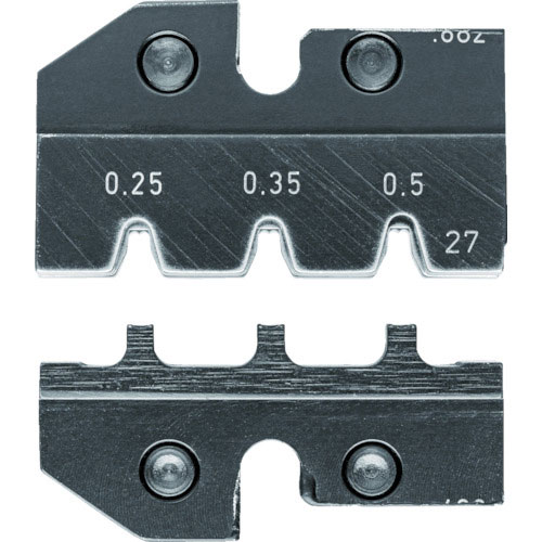 ＫＮＩＰＥＸ　９７４９－５９　圧着ダイス（９７５４－２７用）＿