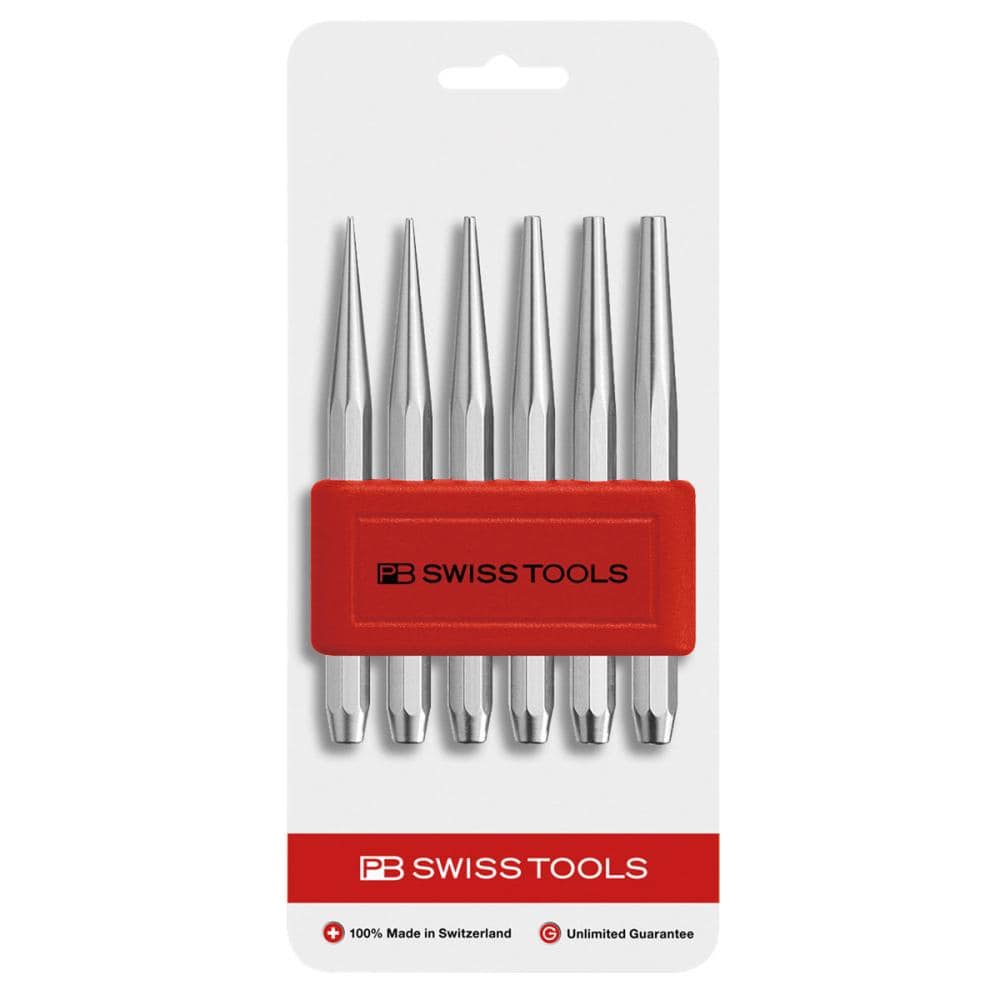 ＰＢ　ＳＷＩＳＳ　ＴＯＯＬＳ　テーパーピンポンチセット　ホルダー付７３５ＢＣＮ