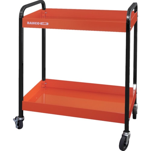 バーコ　２段ロールカート＿