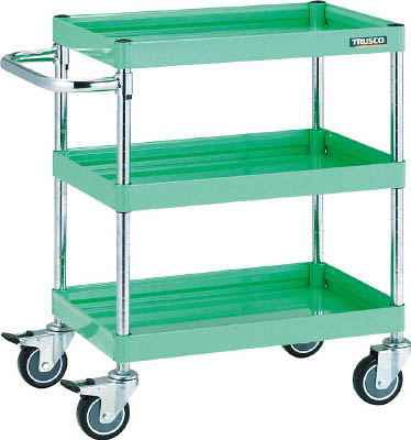 ＴＲＵＳＣＯ　ファルコンワゴン９００Ｘ６００　ウレタン車輪　Ｗ色＿