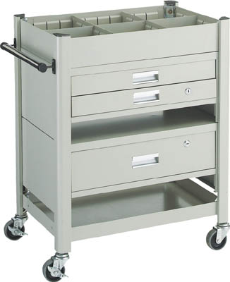 ＴＲＵＳＣＯ　コンビネーションワゴン　６４３Ｘ４２７　引出・仕切板付＿