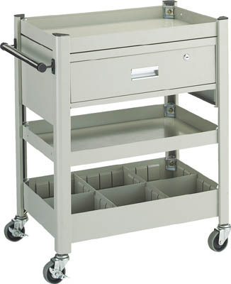 ＴＲＵＳＣＯ　コンビネーションワゴン　６４３Ｘ４２７　引出・仕切板付＿