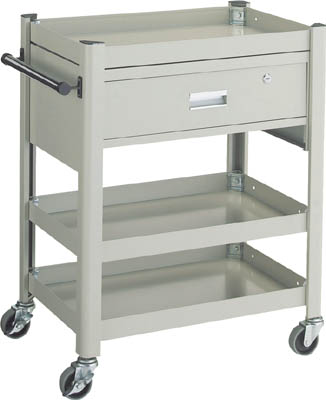 ＴＲＵＳＣＯ　コンビネーションワゴン　６４３Ｘ４２７　１段引出付＿