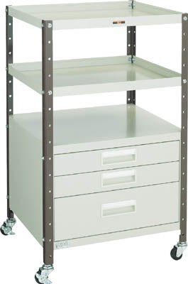 ＴＲＵＳＣＯ　Ｖ型ツールワゴン　４８２Ｘ４２０ＸＨ＿