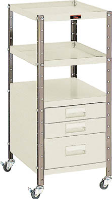 ＴＲＵＳＣＯ　Ｖ型ツールワゴン　３５０Ｘ４２０ＸＨ＿