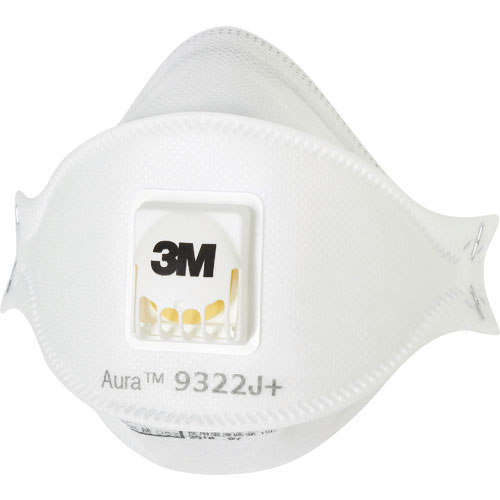 ３Ｍ　Ａｕｒａ　使い捨て式防じんマスク　９３２２Ｊ＋　ＤＳ２　個装タイプ＿