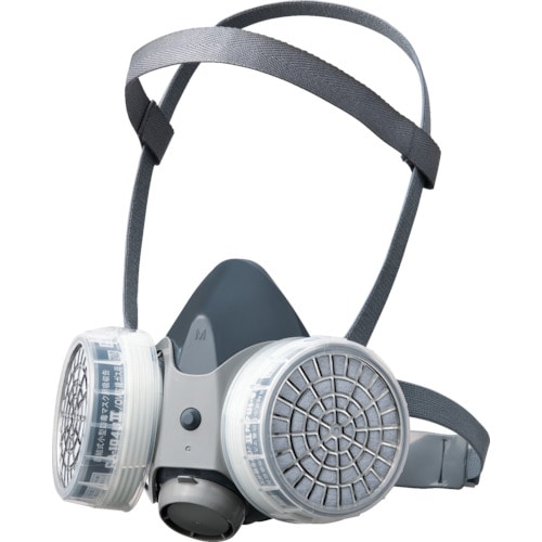 シゲマツ　直結式小型防毒マスク　ＧＭ２８Ｓ（ＨＢ）　（１２０８０）＿