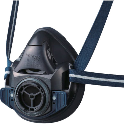 シゲマツ　防毒マスク・防じんマスク　ＴＷ０１ＳＣ　ブラック　Ｍ＿