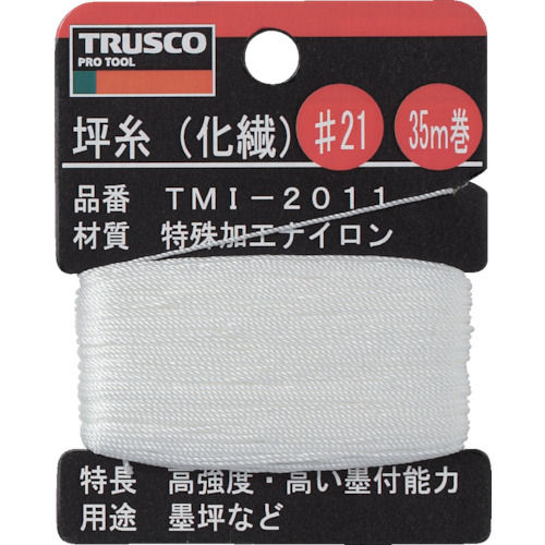 ＴＲＵＳＣＯ　坪糸（化繊）　＃２１　３５ｍ巻＿