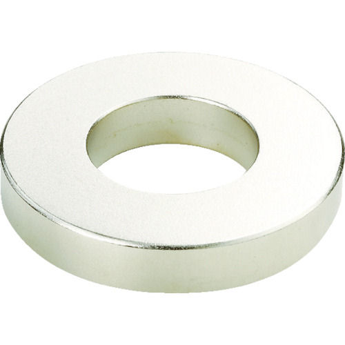 ＴＲＵＳＣＯ　ネオジム磁石　外径３９ｍｍ×穴径１９ｍｍ×厚７ｍｍ（１個＝１ＰＫ）＿