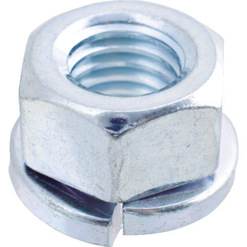 ＴＲＵＳＣＯ　ばね座金付ナットＭ４　７０個入＿