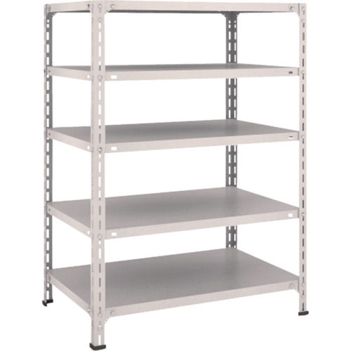 ＴＲＵＳＣＯ　軽量棚開放型　Ｗ８７５ＸＤ６００ＸＨ１２００　５段　ネオグレー＿