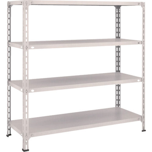 ＴＲＵＳＣＯ　軽量棚開放型　Ｗ１２００ＸＤ４５０ＸＨ１２００　４段　ネオグレー＿