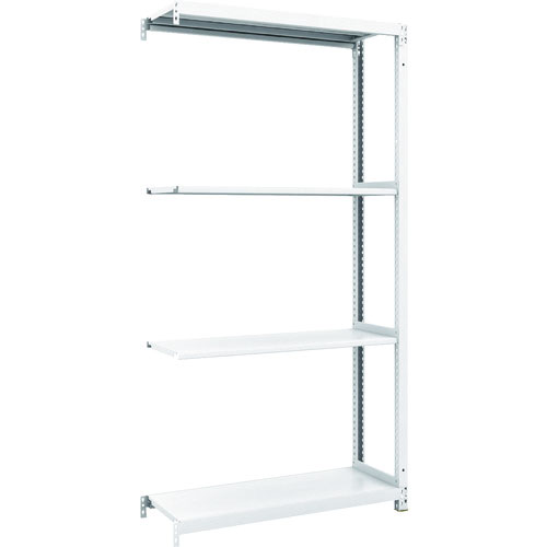 ＴＲＵＳＣＯ　Ｍ１軽量棚９００Ｘ３２０ＸＨ１８００　４段　連結＿