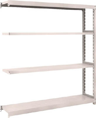 ＴＲＵＳＣＯ　Ｍ２型軽中量棚　１４６０Ｘ３００ＸＨ１５００　４段　連結　ネオグレー＿