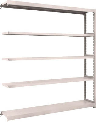 ＴＲＵＳＣＯ　Ｍ２型軽中量棚　１７６０Ｘ３００ＸＨ１８００　５段　連結　ネオグレー＿