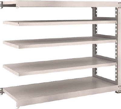 ＴＲＵＳＣＯ　Ｍ３型中量棚　１５００Ｘ５７１ＸＨ１２００　５段　連結　ネオグレー＿