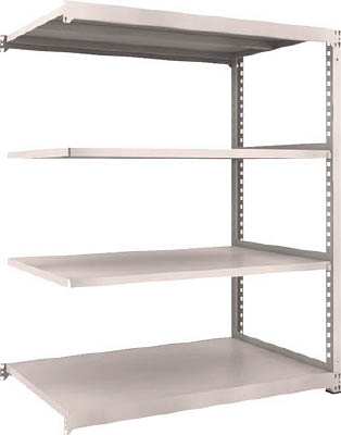 ＴＲＵＳＣＯ　Ｍ３型中量棚　１５００Ｘ９２１ＸＨ１８００　４段　連結　ネオグレー＿