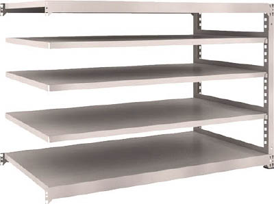 ＴＲＵＳＣＯ　Ｍ３型中量棚　１８００Ｘ９２１ＸＨ１２００　５段　連結　ネオグレー＿