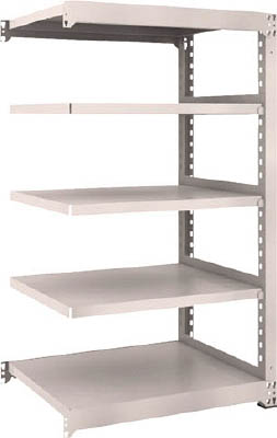 ＴＲＵＳＣＯ　Ｍ３型中量棚　９００Ｘ７２１ＸＨ１５００　５段　連結　ネオグレー＿