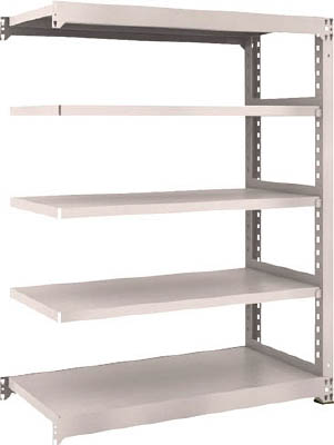 ＴＲＵＳＣＯ　Ｍ３型中量棚　１２００Ｘ５７１ＸＨ１５００　５段　連結　ネオグレー＿