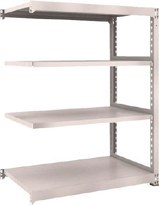 ＴＲＵＳＣＯ　Ｍ３型中量棚　１２００Ｘ７２１ＸＨ１５００　４段　連結　ネオグレー＿