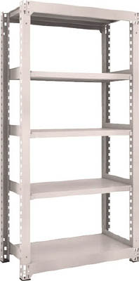 ＴＲＵＳＣＯ　Ｍ３型中量棚　９００Ｘ４７１ＸＨ１８００　５段　単体　ネオグレー＿