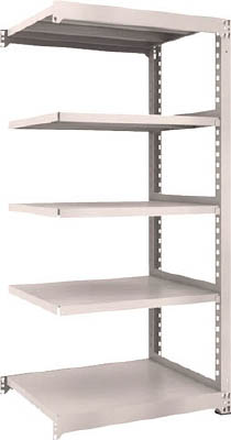 ＴＲＵＳＣＯ　Ｍ３型中量棚　９００Ｘ７２１ＸＨ１８００　５段　連結　ネオグレー＿
