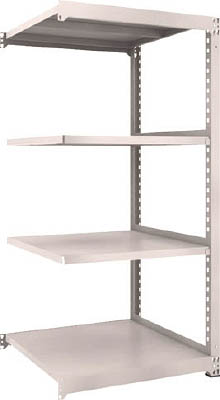 ＴＲＵＳＣＯ　Ｍ３型中量棚　９００Ｘ９２１ＸＨ１８００　４段　連結　ネオグレー＿