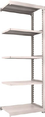 ＴＲＵＳＣＯ　Ｍ３型中量棚　９００Ｘ５７１ＸＨ２４００　５段　連結　ネオグレー＿