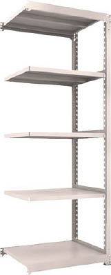 ＴＲＵＳＣＯ　Ｍ３型中量棚　９００Ｘ７２１ＸＨ２４００　５段　連結　ネオグレー＿
