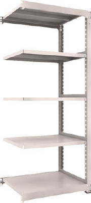 ＴＲＵＳＣＯ　Ｍ３型中量棚　９００Ｘ７２１ＸＨ２１００　５段　連結　ネオグレー＿