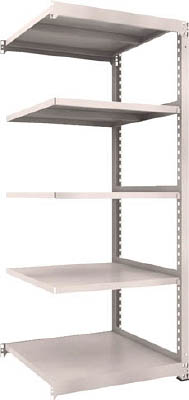 ＴＲＵＳＣＯ　Ｍ３型中量棚　９００Ｘ９２１ＸＨ２１００　５段　連結　ネオグレー＿