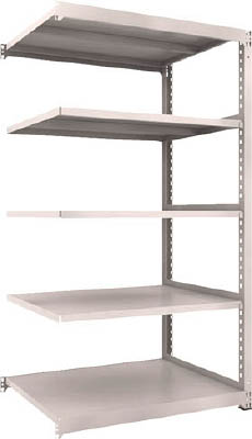ＴＲＵＳＣＯ　Ｍ３型中量棚　１２００Ｘ９２１ＸＨ２１００　５段　連結　ネオグレー＿