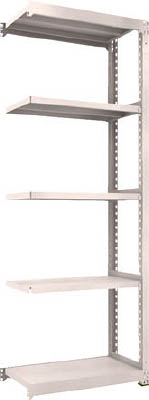 ＴＲＵＳＣＯ　Ｍ３型中量棚　９００Ｘ４７１ＸＨ２４００　５段　連結　ネオグレー＿