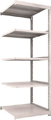 ＴＲＵＳＣＯ　Ｍ３型中量棚　９００Ｘ９２１ＸＨ２４００　５段　連結　ネオグレー＿